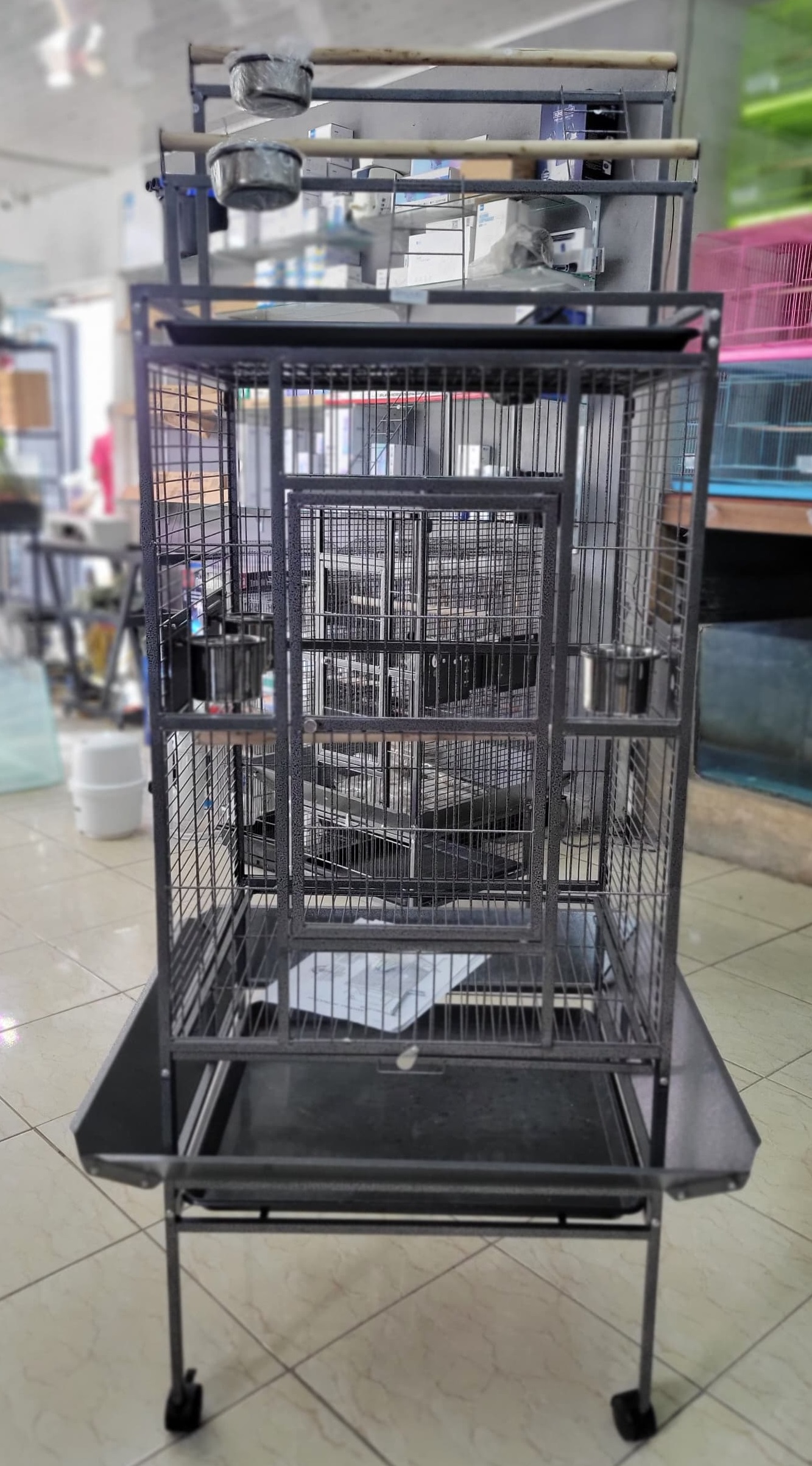 BLACK CAGE (PARROT)